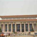 Het mausoleum van Mao op het plein