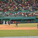 Bezoek aan een honkbal wedstrijd, de sport van Cuba