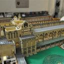 Model van de kathedral van Bury St. Edmunds van Lego