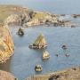 Spectaculaire uitzichten tijdens de wandeling op Muckle Roe