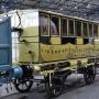 Replica van een wagon uit 1829 van de Liverpool and Manchester Railway