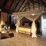 Interieur van onze bungalow