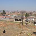 Zicht over Soweto