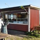 Annys viskraam waar we wat vis hebben gegeten